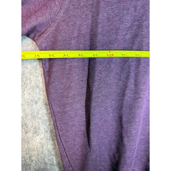 Peter Millar University of Nebraska Pancreatic Cancer Purple 1/4 Zip - Medium - Picture 6 of 7